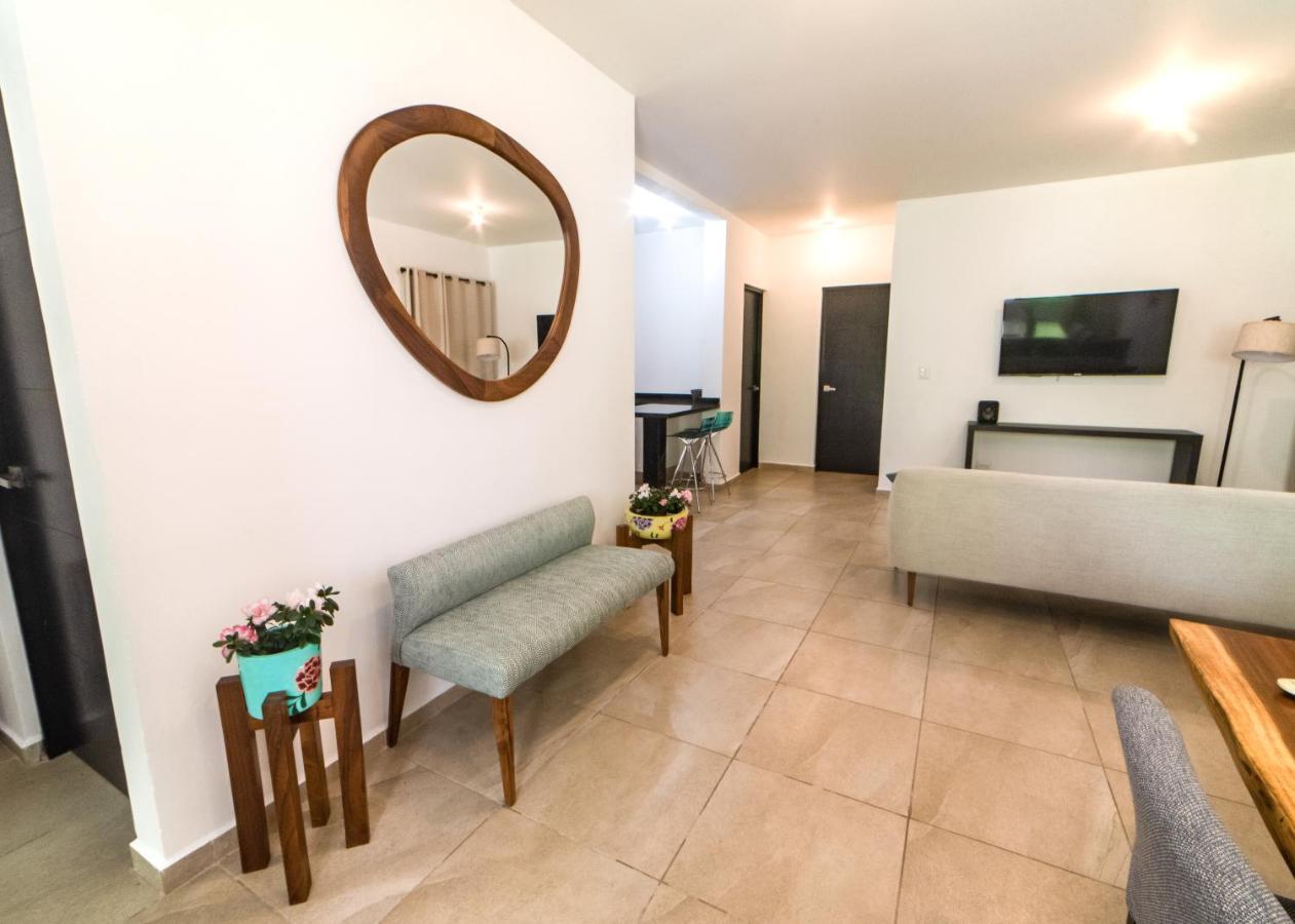 Cancun Airport Condo Hotel Apartment With Pool And Security 외부 사진